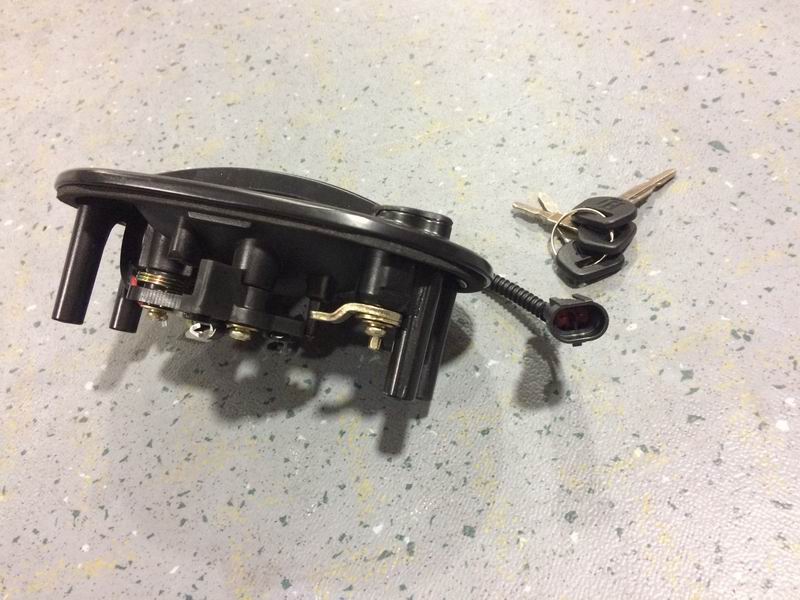 Luggage cabin lock body/SX19-8000 with light black-1