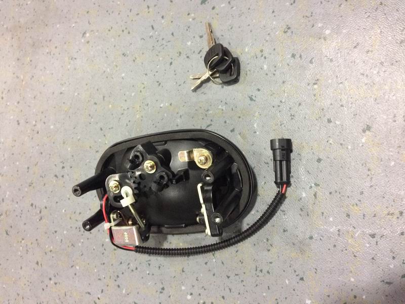 Корпус замка багажника/SX 19-8000 со светло-черным