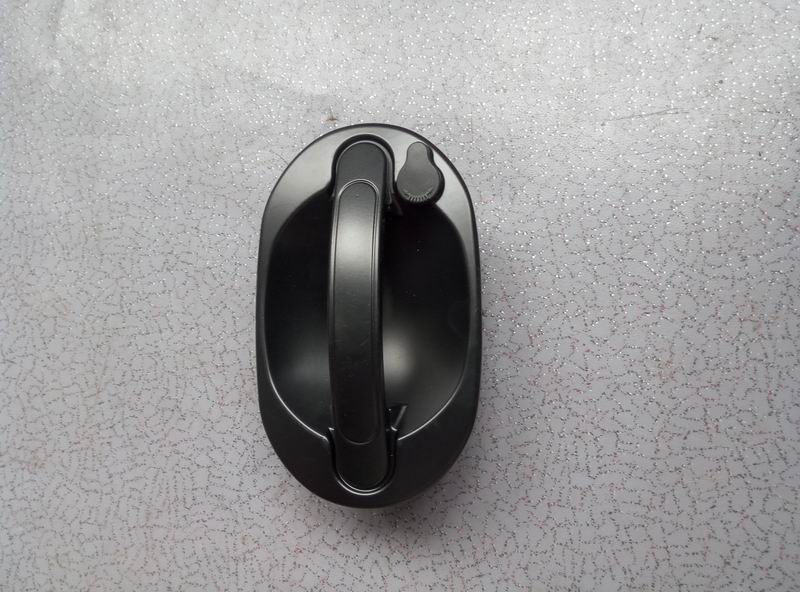Rear door lock body; SX19-8000 lightless black-1