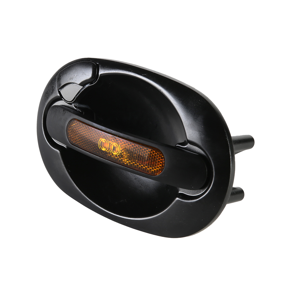 Hammer door lock; black lamp with cylinderless lever large box lock-3