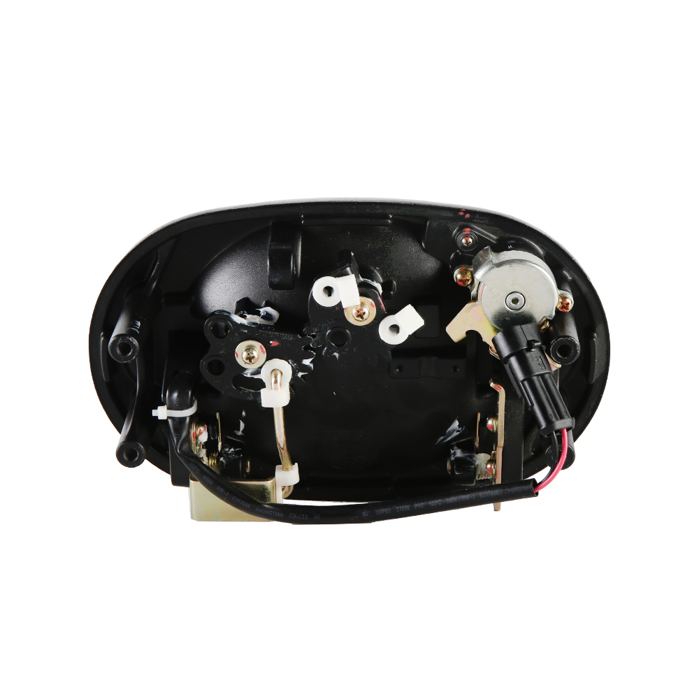 Hammer door lock; black lamp with cylinderless lever large box lock-1