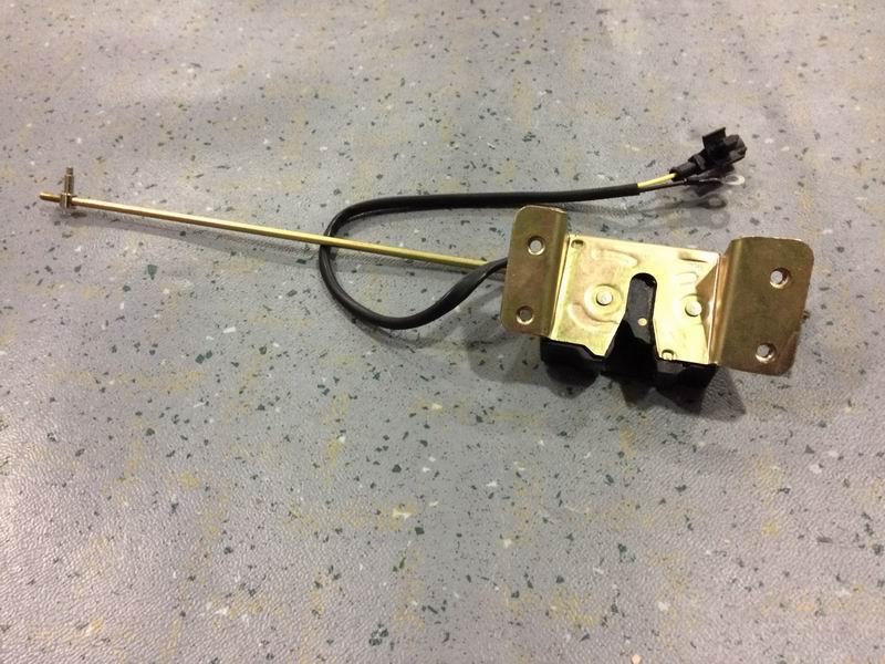 Passenger door lock rear lock body-2