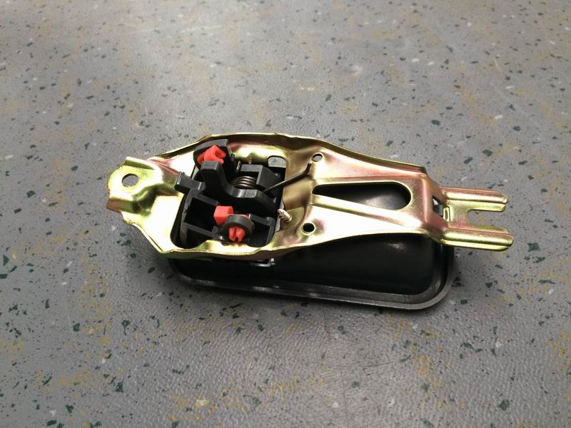 Driver door lock; left inner open handle-2