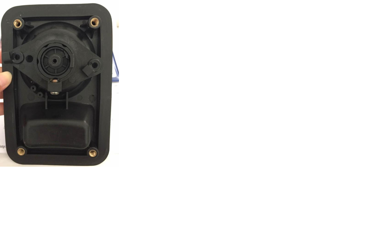 Rectangular passenger door lock assembly; left rudder vertical buckle-1