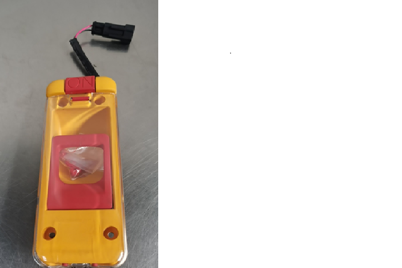 Inner handle; safety door