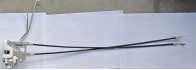 Driver door lock; lock body (with pull wire)-1