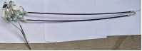 Driver door lock; lock body (with pull wire)-2
