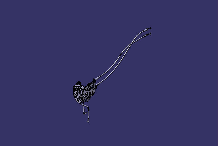 Driver door lock assembly