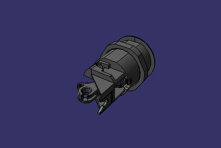 Front door lock button, H897