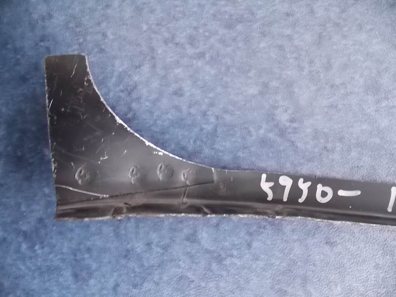 L-shaped single-sided vertical stop, right end-2