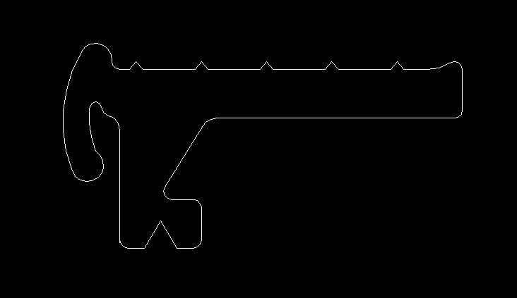 Passenger door panel sealing strip