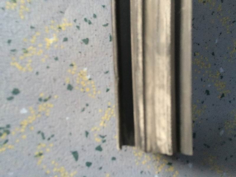 D Front passenger door frame glue strip