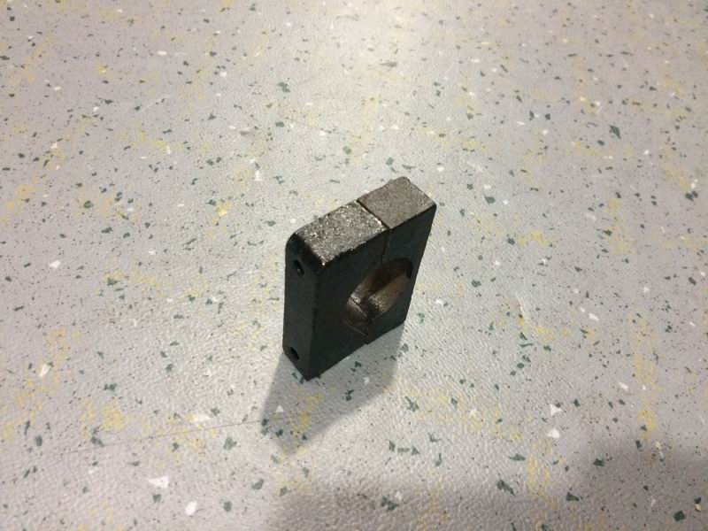 Folding door roller bracket assembly, 6535, door lintel fixing seat-1