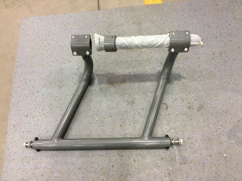 Passenger door rotary arm assembly (6127H, electrophoretic welding structure)