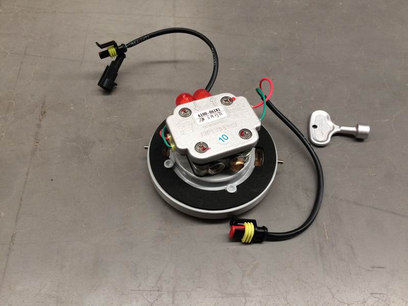 Door control valve, emergency valve/right connector outside the vehicle cannot be opened-2