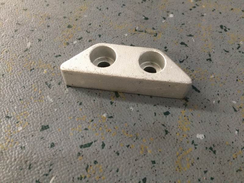 External door locking block, door leaf, aluminum door without edge-2