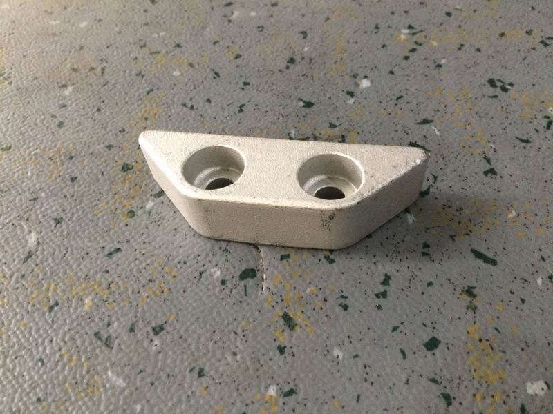 External door locking block, door leaf, aluminum door without edge-3