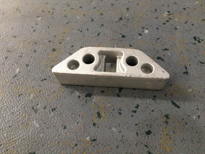 External door locking block, door leaf, aluminum door without edge-1