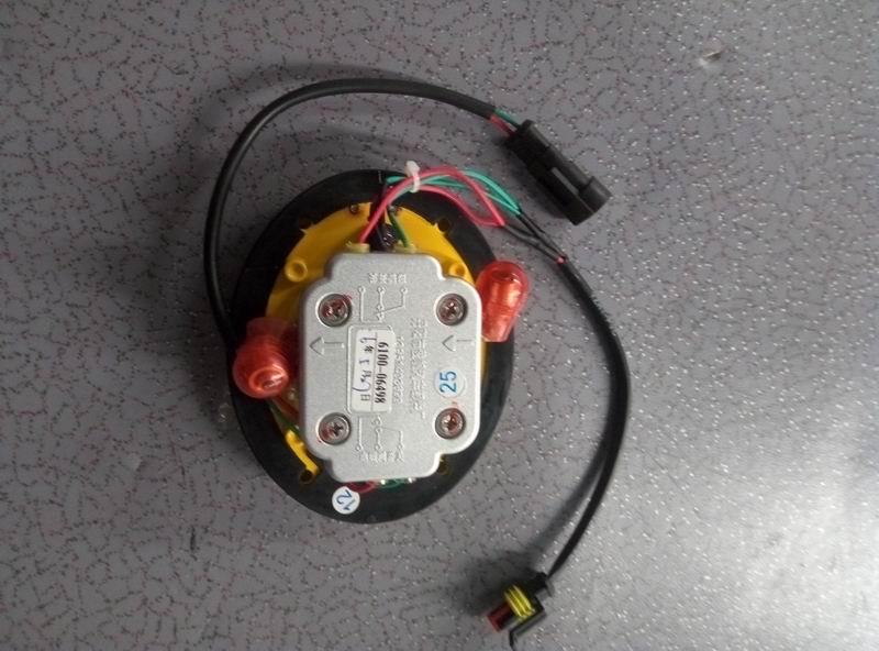Door control valve, vehicle air vent valve (left and left and right connectors)-1
