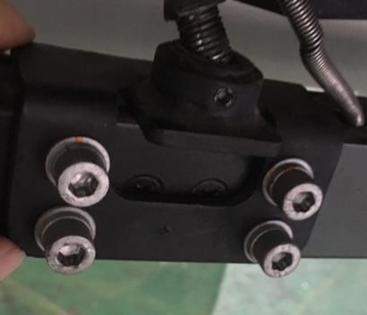 Ball head mounting plate assembly (M12*1.5)