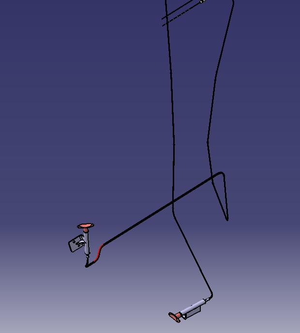 Аварийный кабель дверного насоса в сборе, ZK6601D5Y