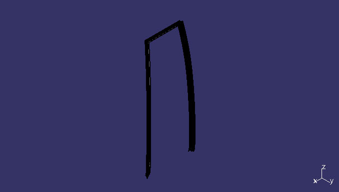 Rubber strips, front doors, 6117H, door frame sealant strips