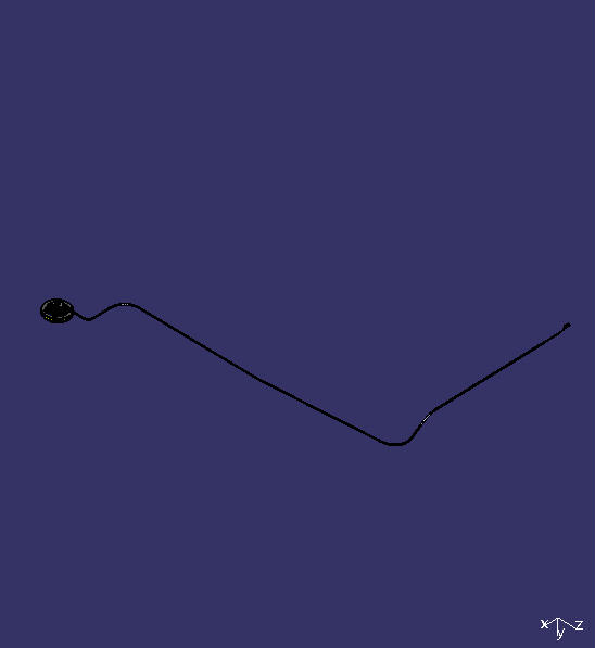 Door control valve, plug-in door car external emergency valve-pull-type-3150