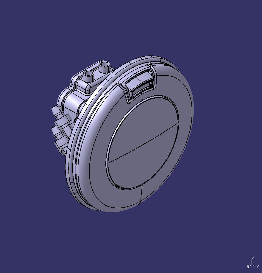 Door control valve, car exhaust valve can be bent up and down and rotated orange