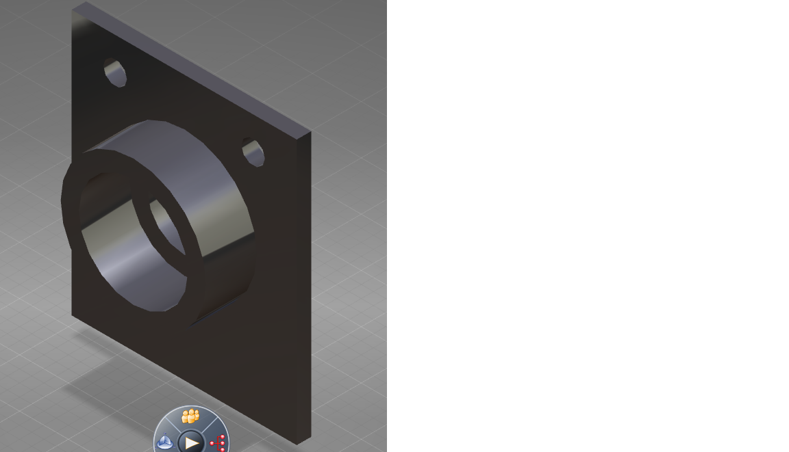 Folding passenger door shaft under support, 6609D height 19