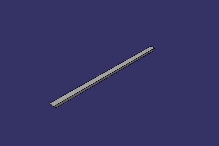 Passenger door frame aluminum profile, front door upper part, 6876, free drill