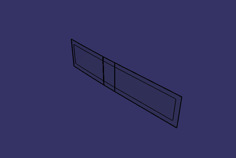 Стеклопакет пассажирской двери однослойный, передняя дверь, ЗК 6105HG , белый