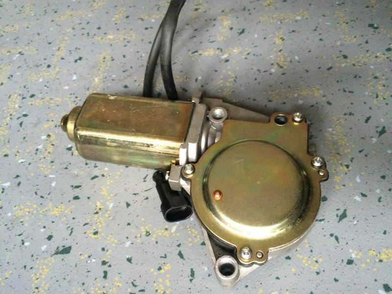 Permanent magnet DC motor; positive pump