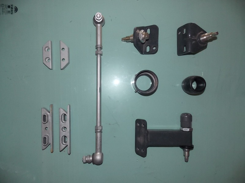 D Passenger door snail arm and accessories assembly (complete procurement)