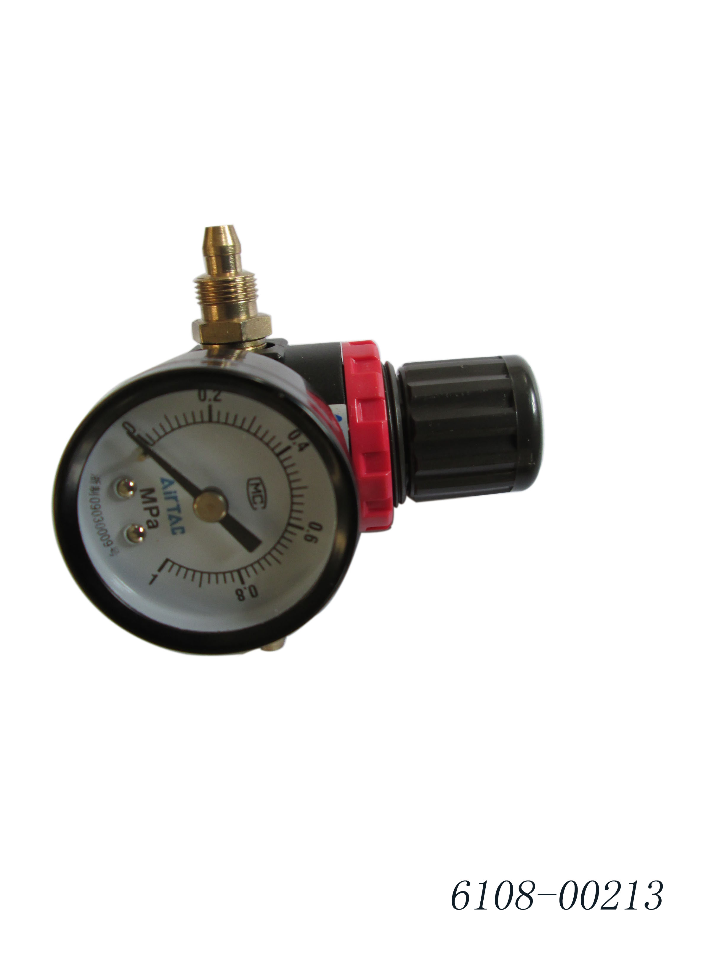 Bus door pump pressure regulating valve
