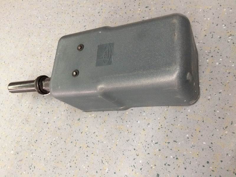Pneumatic external swing door pump, left rudder, 24V, mechanical anti-clip-2