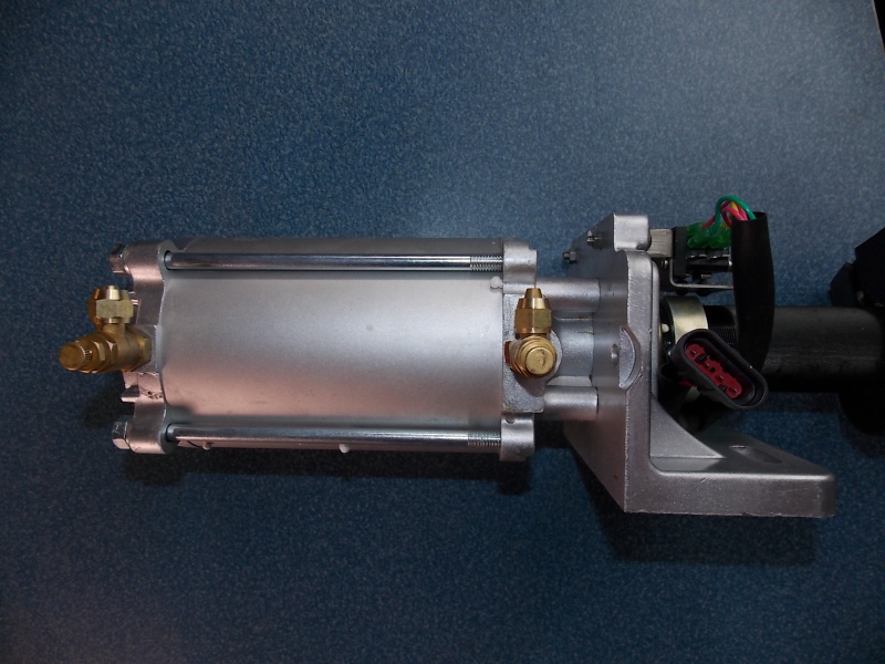 Door pump, external swing door, pneumatic, left rudder-3