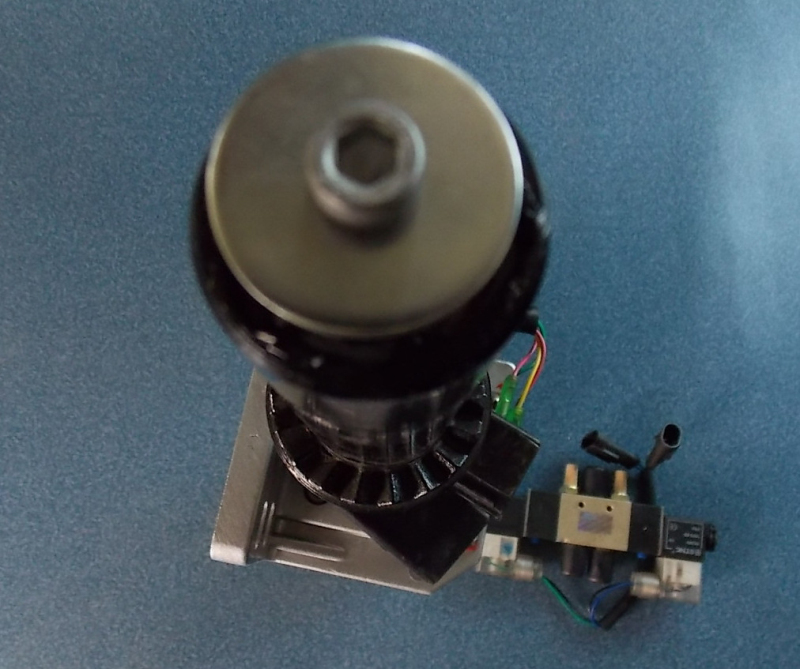 Door pump, external swing door, pneumatic, left rudder-4