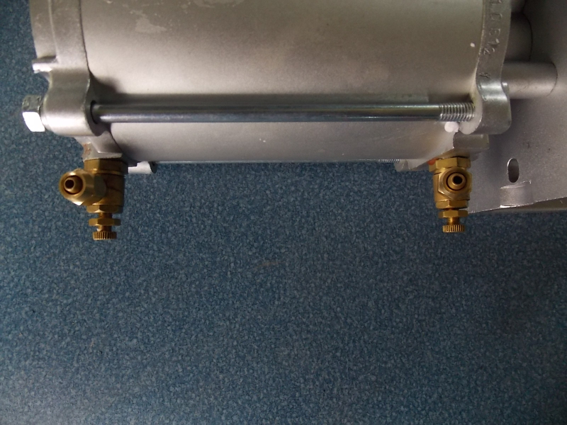 Door pump, external swing door, pneumatic, left rudder-2