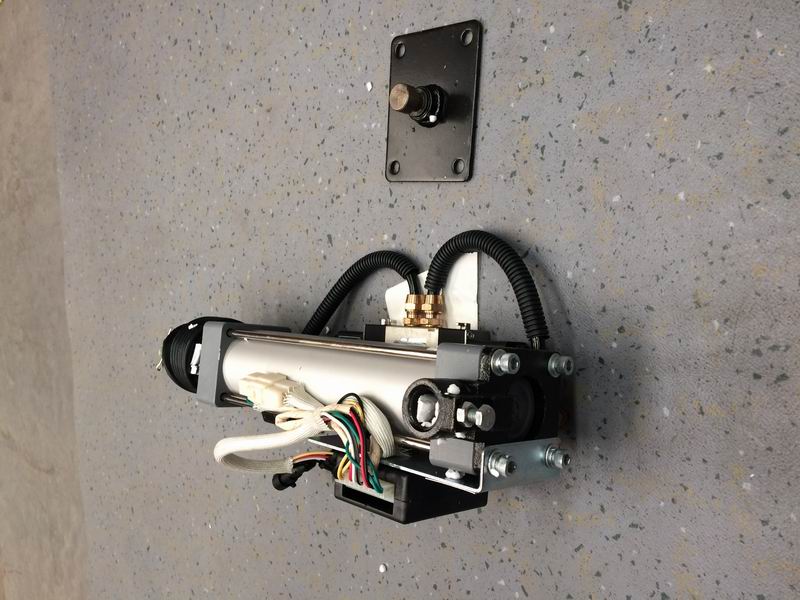 Door pump, folding, pneumatic, left and right rudder-3