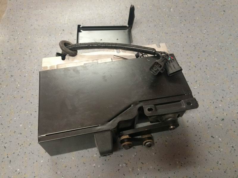 Electric external swing door pump, right rudder, 12V, electronic anti-clip-2
