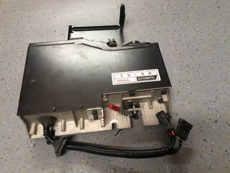 Electric external swing door pump, right rudder, 12V, electronic anti-clip-1