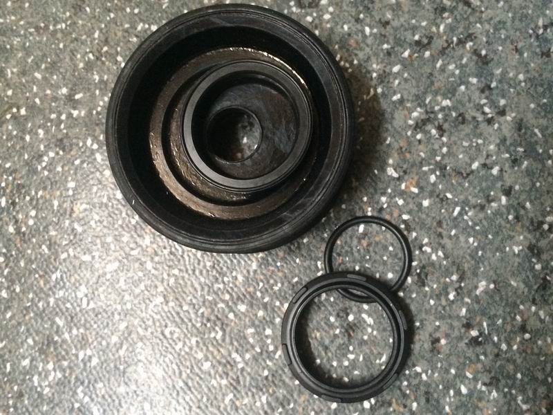 Cylinder large leather ring maintenance kit; for cylinder 63*100