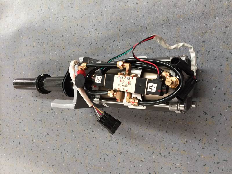 Pneumatic external swing door pump, right rudder, 24V, mechanical anti-clip-1