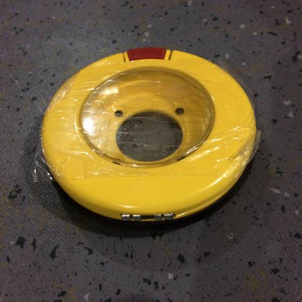 6100-06161 Upper and lower cover assembly of air vent valve; yellow-1