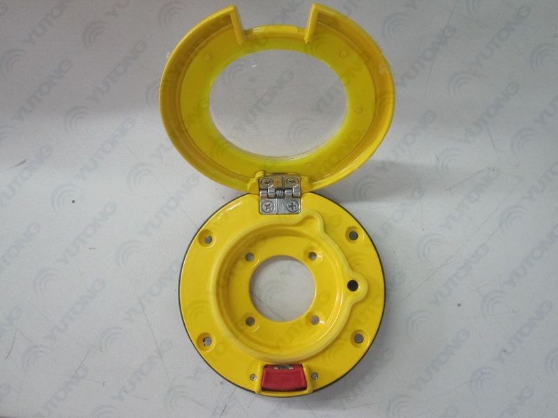 6100-06161 Upper and lower cover assembly of air vent valve; yellow-2