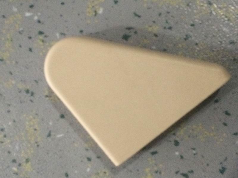 Rotary arm decorative cover, gray, 100/height 30, triangular column-1