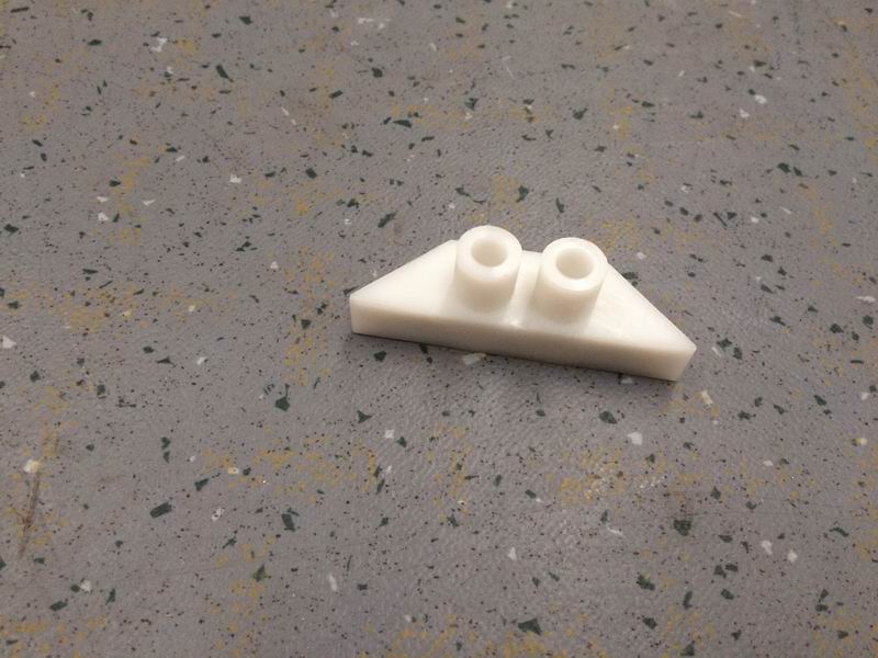 Door closing limit block; used on door panel