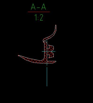 Middle passenger door frame glue strip (6106HQ)