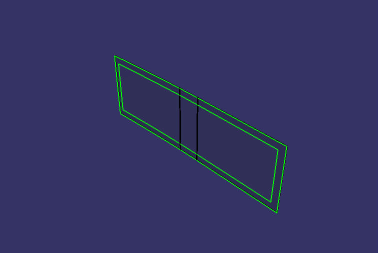 Single-layer passenger door enclosed glass, rear door, 6118HG, peony green