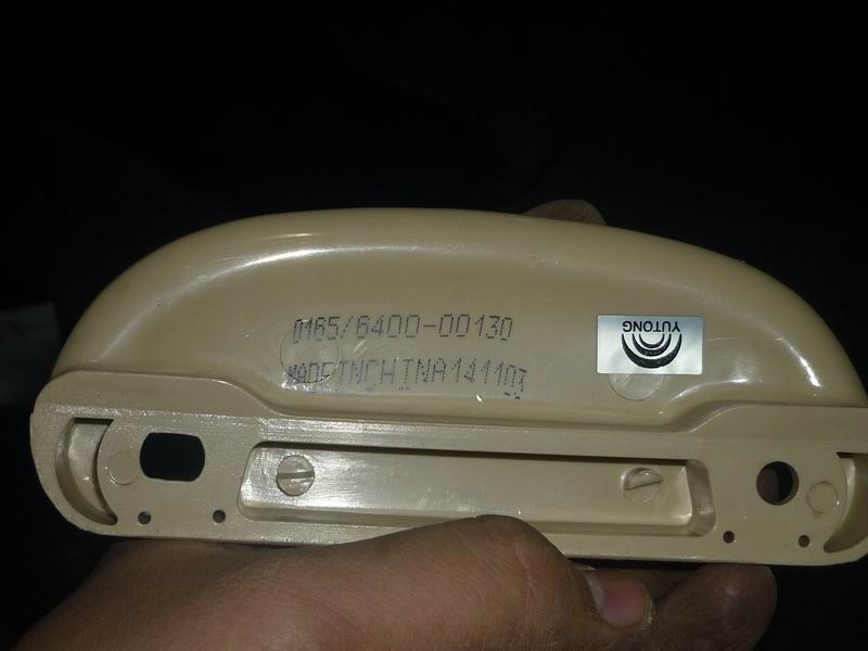 Ручка двери водителя (бежевая: номер карты цвета PT) 13-0907 )-2